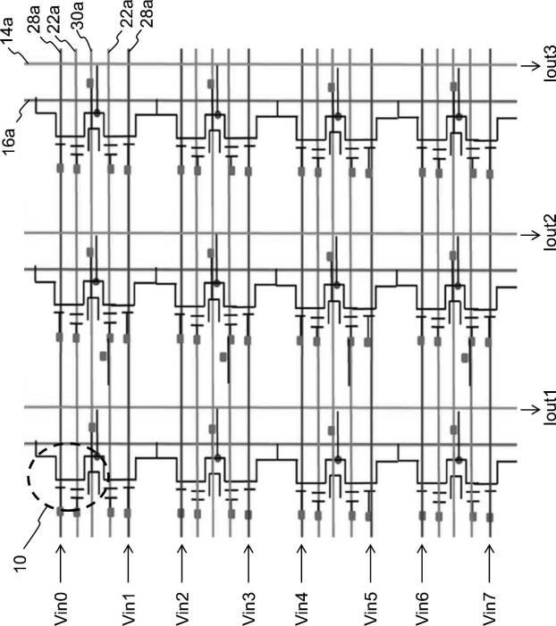 6833873-不揮発性メモリアレイを使用したディープラーニングニューラルネットワーク分類器 図000029