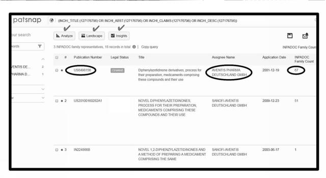 6883664-大規模データベース内で論じられる化学構造の類似性に従って大規模データベースで利用可能な情報を検索及び表示するためのシステム 図000030