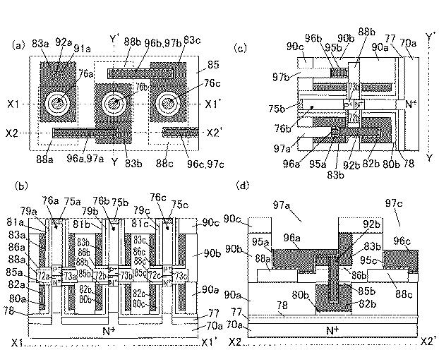 6651657-柱状半導体装置と、その製造方法 図000032