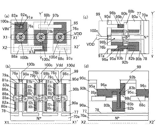 6651657-柱状半導体装置と、その製造方法 図000033