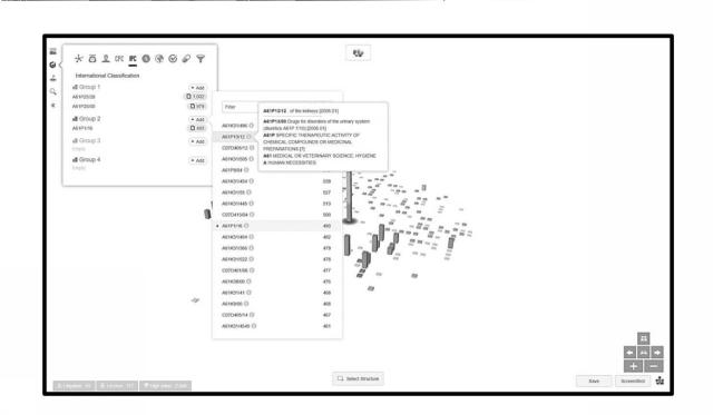 6883664-大規模データベース内で論じられる化学構造の類似性に従って大規模データベースで利用可能な情報を検索及び表示するためのシステム 図000034