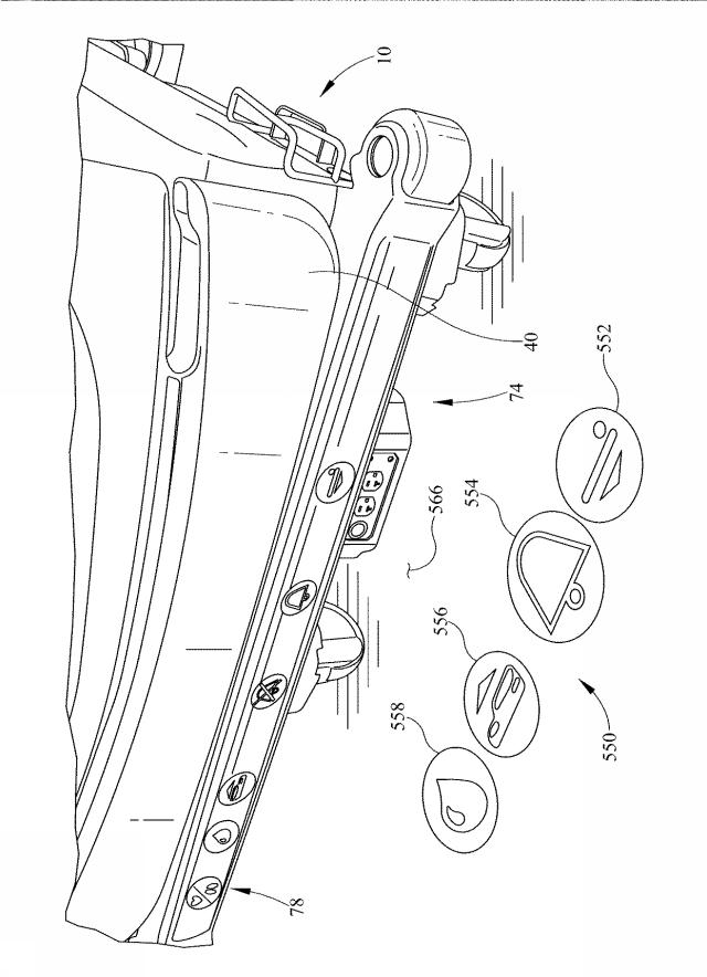 6805121-バイタルサインのモニター機能およびアラート機能を有する患者支持装置 図000035