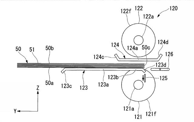 6816948-テープの剥離方法、紙葉類の綴じ方法、紙葉類の綴じ装置及び粘着テープ 図000036