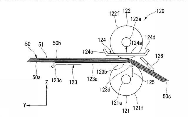 6816948-テープの剥離方法、紙葉類の綴じ方法、紙葉類の綴じ装置及び粘着テープ 図000041