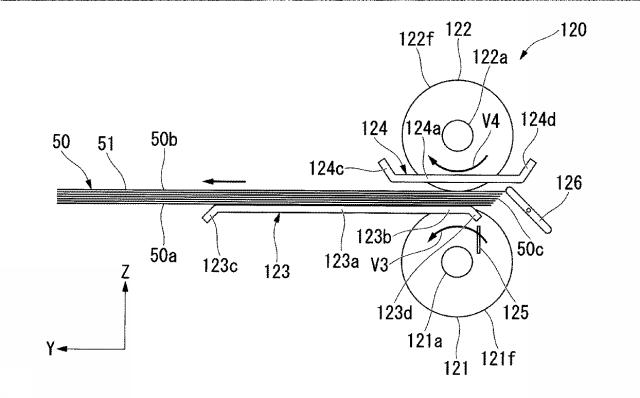 6816948-テープの剥離方法、紙葉類の綴じ方法、紙葉類の綴じ装置及び粘着テープ 図000042