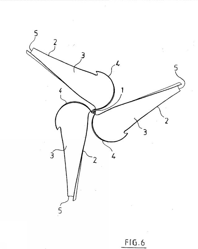 5701204-流体からエネルギーを発生させる装置のブレードおよびこのブレードを利用するローターを備える装置 図000104