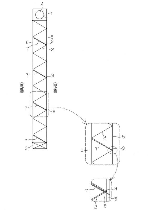 6408110-プリーツスクリーン、プリーツスクリーンの製造方法 図000143