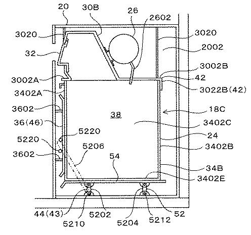 WO2017043177-航空機の化粧室ユニットのごみ箱装置 図000011