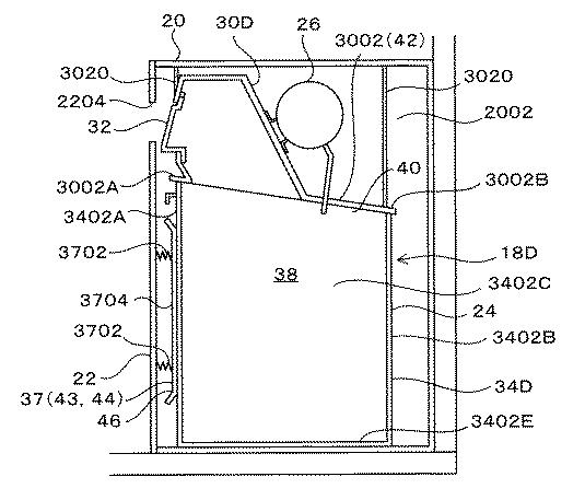 WO2017043177-航空機の化粧室ユニットのごみ箱装置 図000013