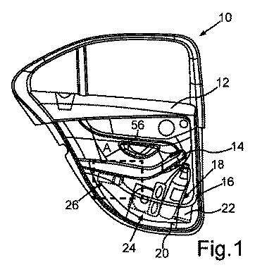 2015524365-自動車のサイドドア、及び自動車のサイドドアに安全ベスト装置を配置する装置 図000003