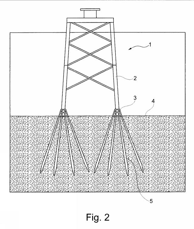 2015509155-低ノイズレベルで設置することのできる、洋上プラント、特に洋上風力タービン用の基礎構造およびその設置方法 図000004