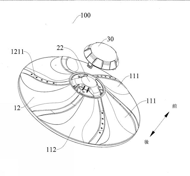 2021513385-ドラム式洗濯機用攪拌器及びそれを含むドラム式洗濯機 図000004