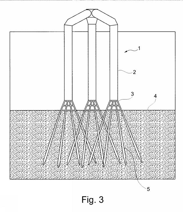 2015509155-低ノイズレベルで設置することのできる、洋上プラント、特に洋上風力タービン用の基礎構造およびその設置方法 図000005