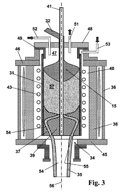 2015520095-電気溶融された合成石英ガラスから成形体を製造する方法 図000005