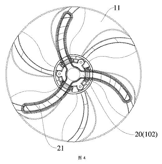 2021513385-ドラム式洗濯機用攪拌器及びそれを含むドラム式洗濯機 図000006