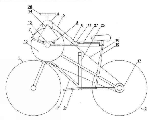 2021523857-速度調整可能な省力化された自転車 図000007