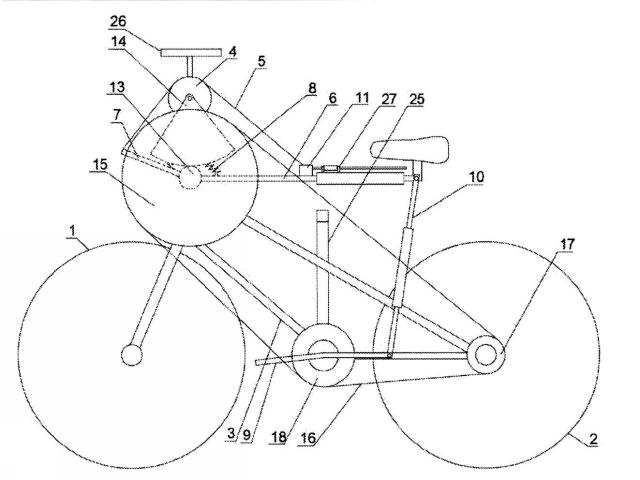 2021523857-速度調整可能な省力化された自転車 図000008