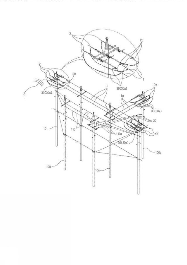 2020504593-絶縁活線張線器とバイパスジャンパーケーブルを用いて電柱径間内電線を分離して死線状態で区間内作業を行う無停電配電工法 図000011