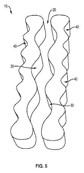 2016529411-パターン化されたスリット治具および高スループットのスリット表面電界紡糸のための表面 図000012