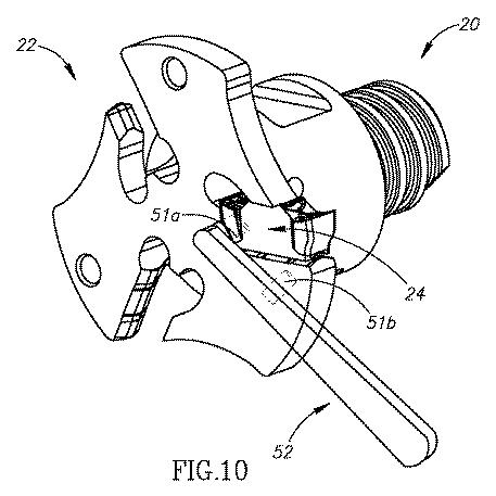 2021504155-内側にオフセットされたインサート受容スロットを有するスロット加工工具本体、それを有する回転スロット切削工具および切削インサート 図000012