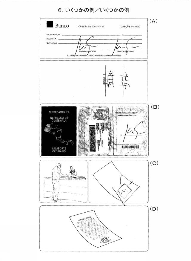 2017535861-邪魔になるものを用いた肉眼で署名を確認するための手書き分析検査 図000015