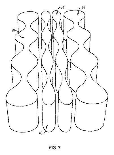 2016529411-パターン化されたスリット治具および高スループットのスリット表面電界紡糸のための表面 図000019