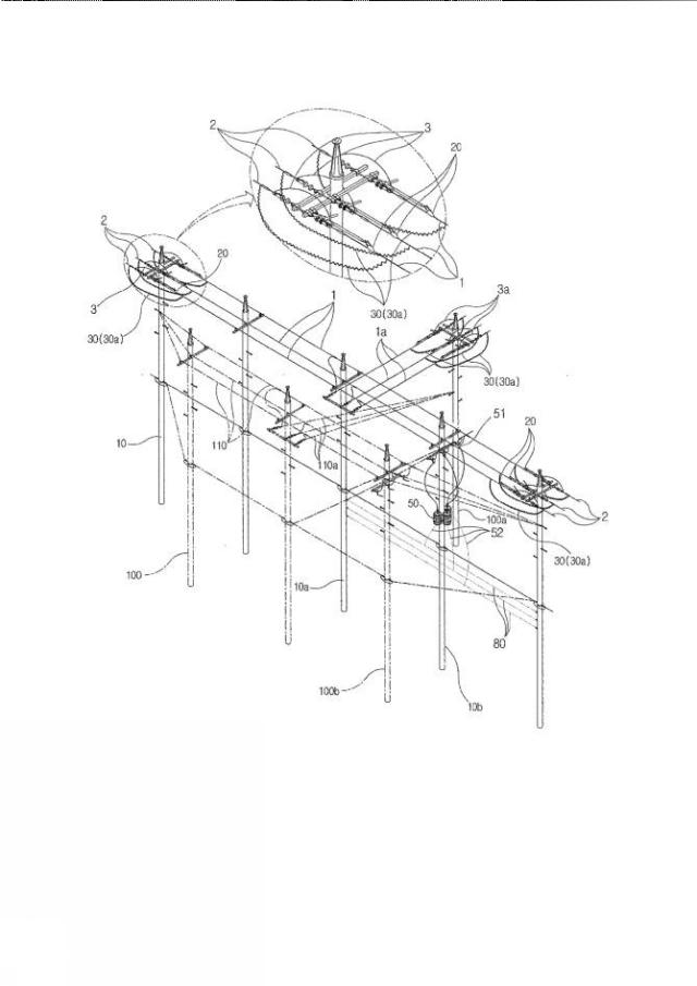 2020504593-絶縁活線張線器とバイパスジャンパーケーブルを用いて電柱径間内電線を分離して死線状態で区間内作業を行う無停電配電工法 図000024