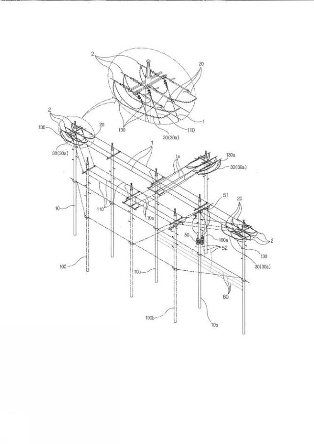 2020504593-絶縁活線張線器とバイパスジャンパーケーブルを用いて電柱径間内電線を分離して死線状態で区間内作業を行う無停電配電工法 図000027