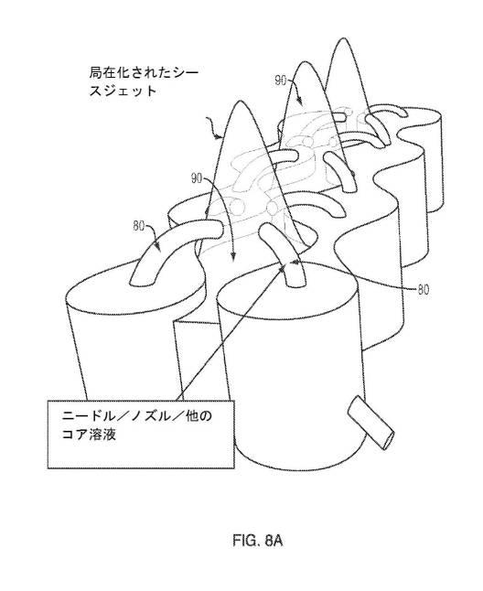 2016529411-パターン化されたスリット治具および高スループットのスリット表面電界紡糸のための表面 図000029