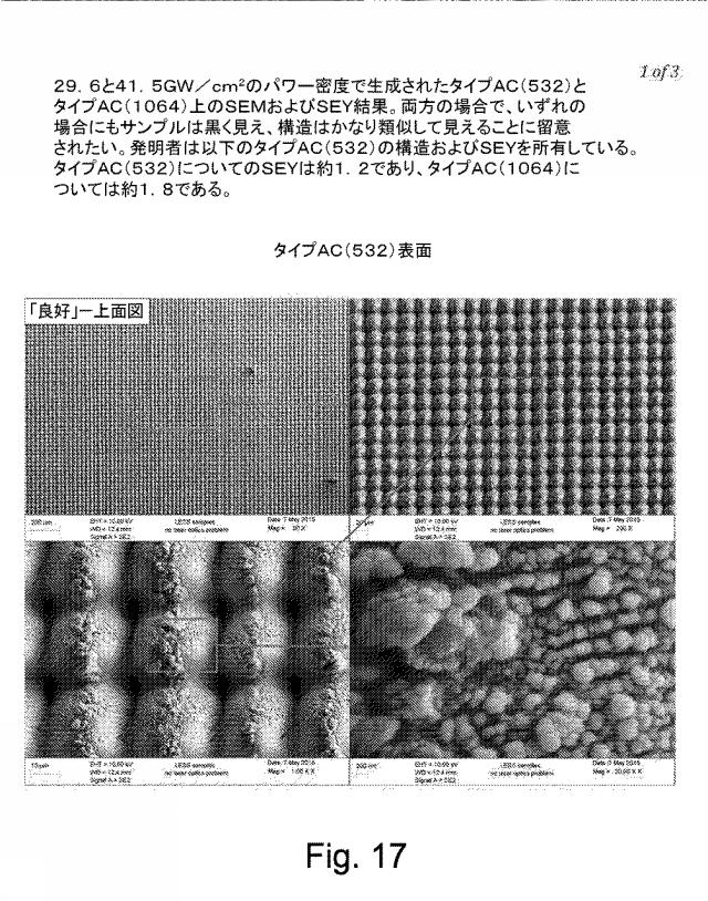 2018524182-光電子収率および／または二次電子収率を低減する方法および装置 図000033